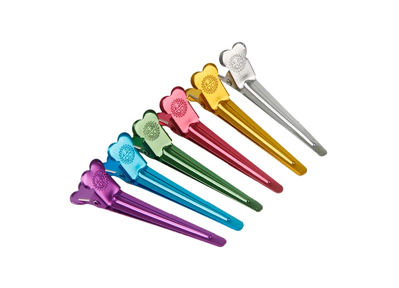 ingrid 50 件短吻鳄发夹鳄鱼夹造型工具沙龙颜色切割延长护理工具扁平