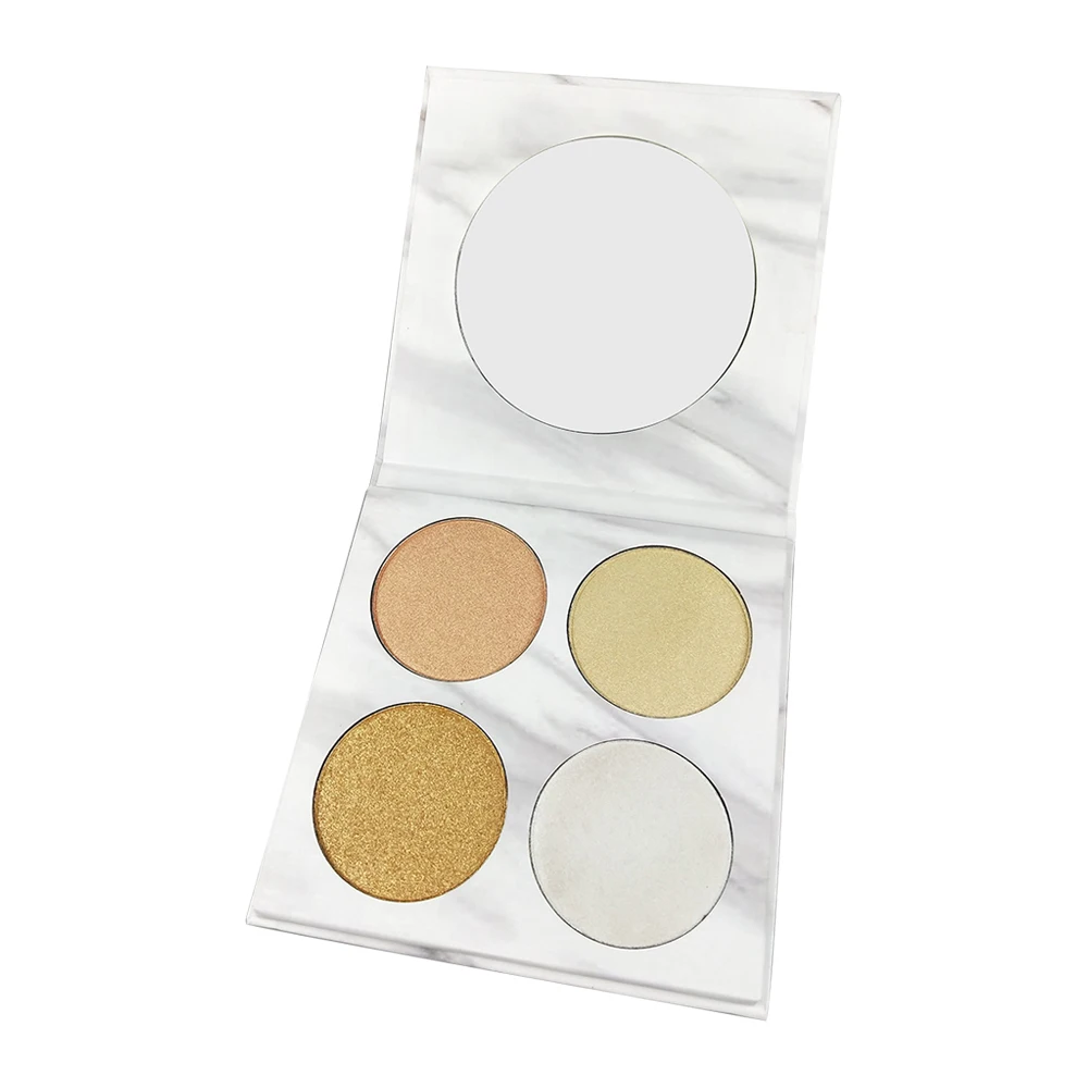 

High quality Face Makeup New Arrived Private Label Organic And Safe Pigment Pressed Glow Powder Highlighter Makeup, Matte.shimmer.glitter colors