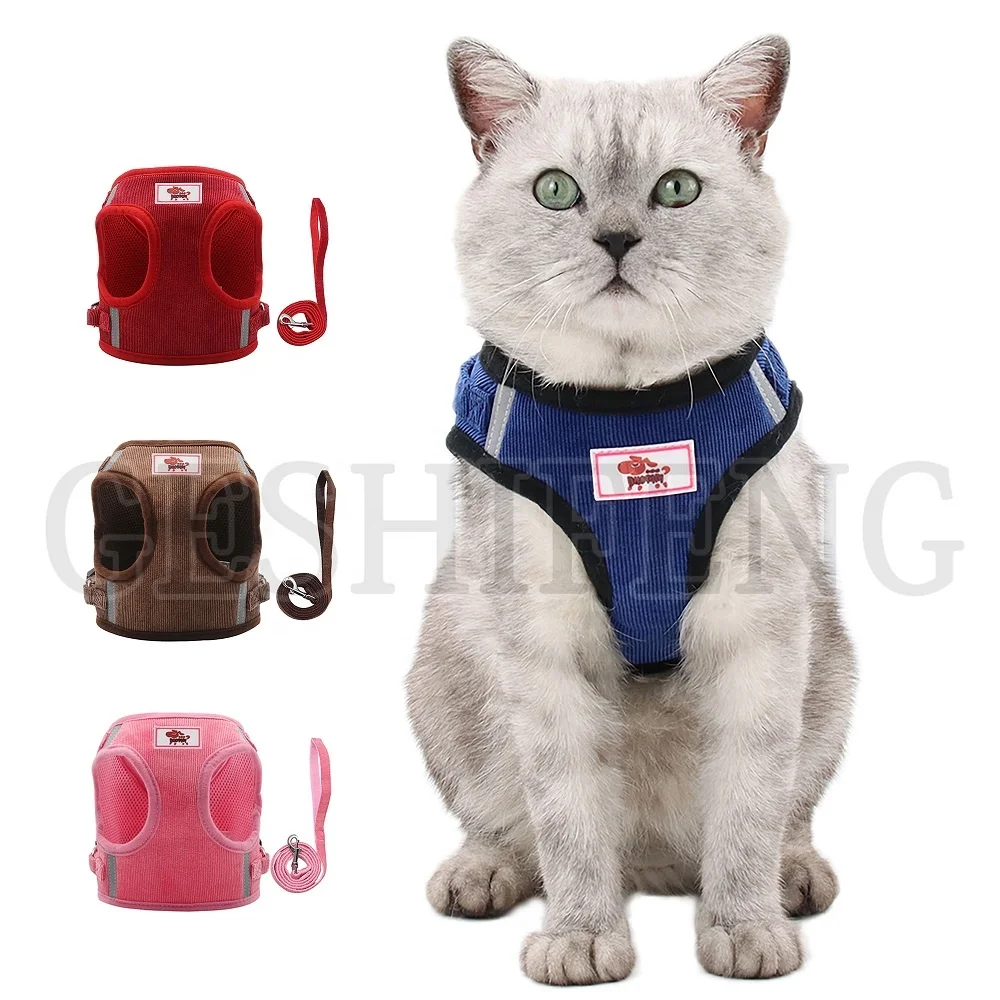

Drop Shipping Pet Dog Leash Vest Harness Multifunctional Pet lead Leash Pet Leash Cat With Tracker