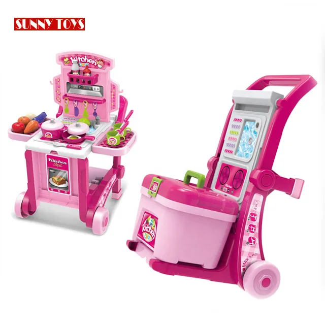 foldable kitchen set toy