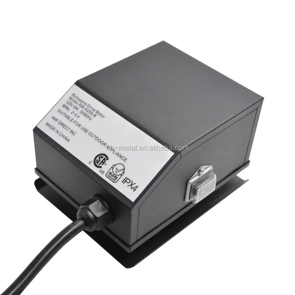 Factory Electric Bbq Rotisserie Ac Motor For Barbecue Rotisserie Kit