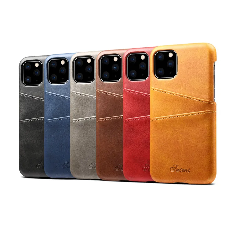 

For iPhone 11/11 Pro/11 Pro Max Wallet Leather Case with 2 card holder slots