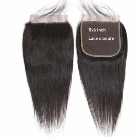 

4x4 5x5 6x6 7x7 HD Thin Skin Transparent Swiss Middle Part Three Part Straight or Curly Top Lace Closure with Bundles