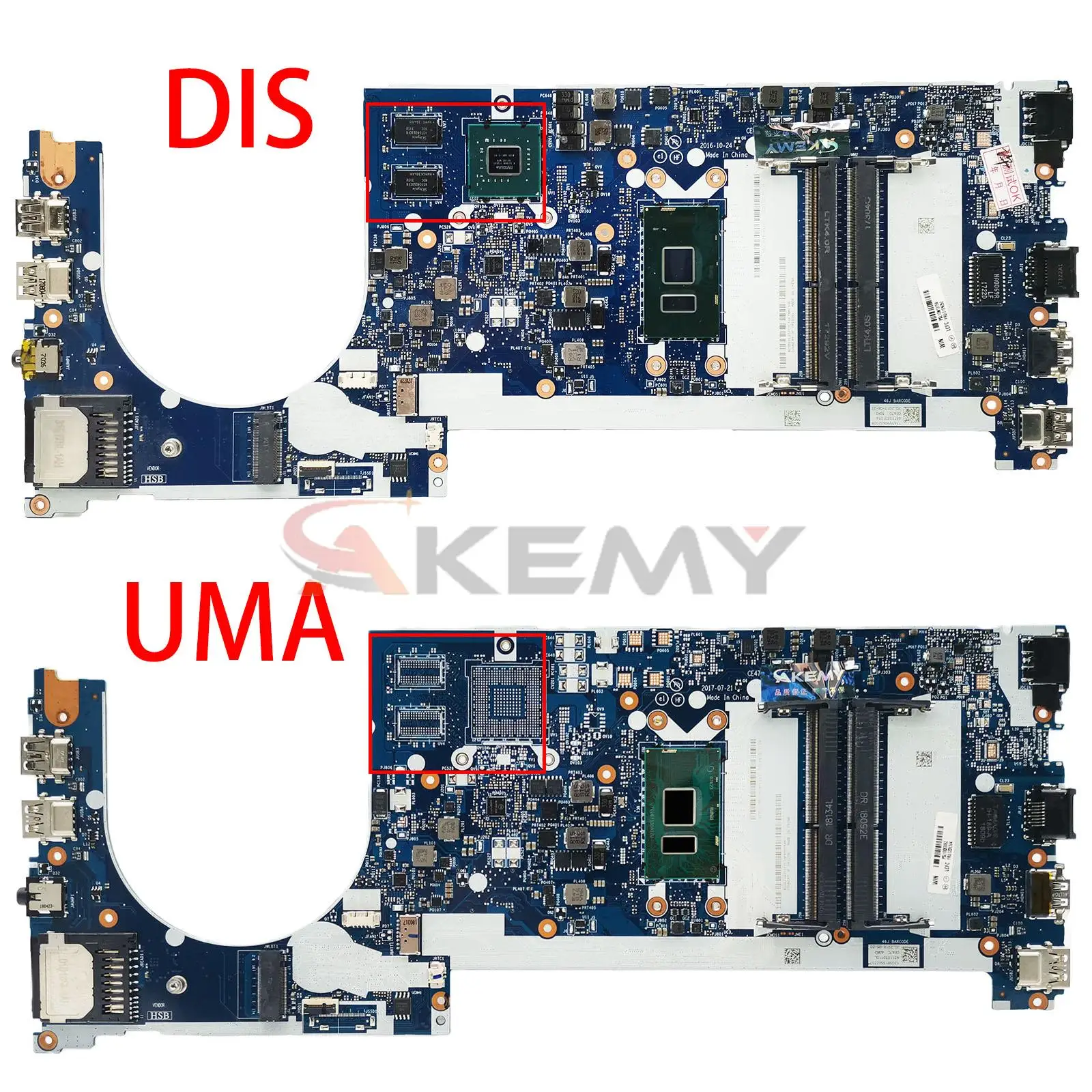 

CE470 NM-A821 For Lenovo Thinkpad E470 E470C Notebook Motherboard With i3/i5/i7 6th/7thgen CPU.DDR4 100% test OK