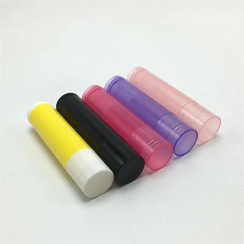 

Wholesale Empty plastic lipstick lip balm tube container lip gloss container