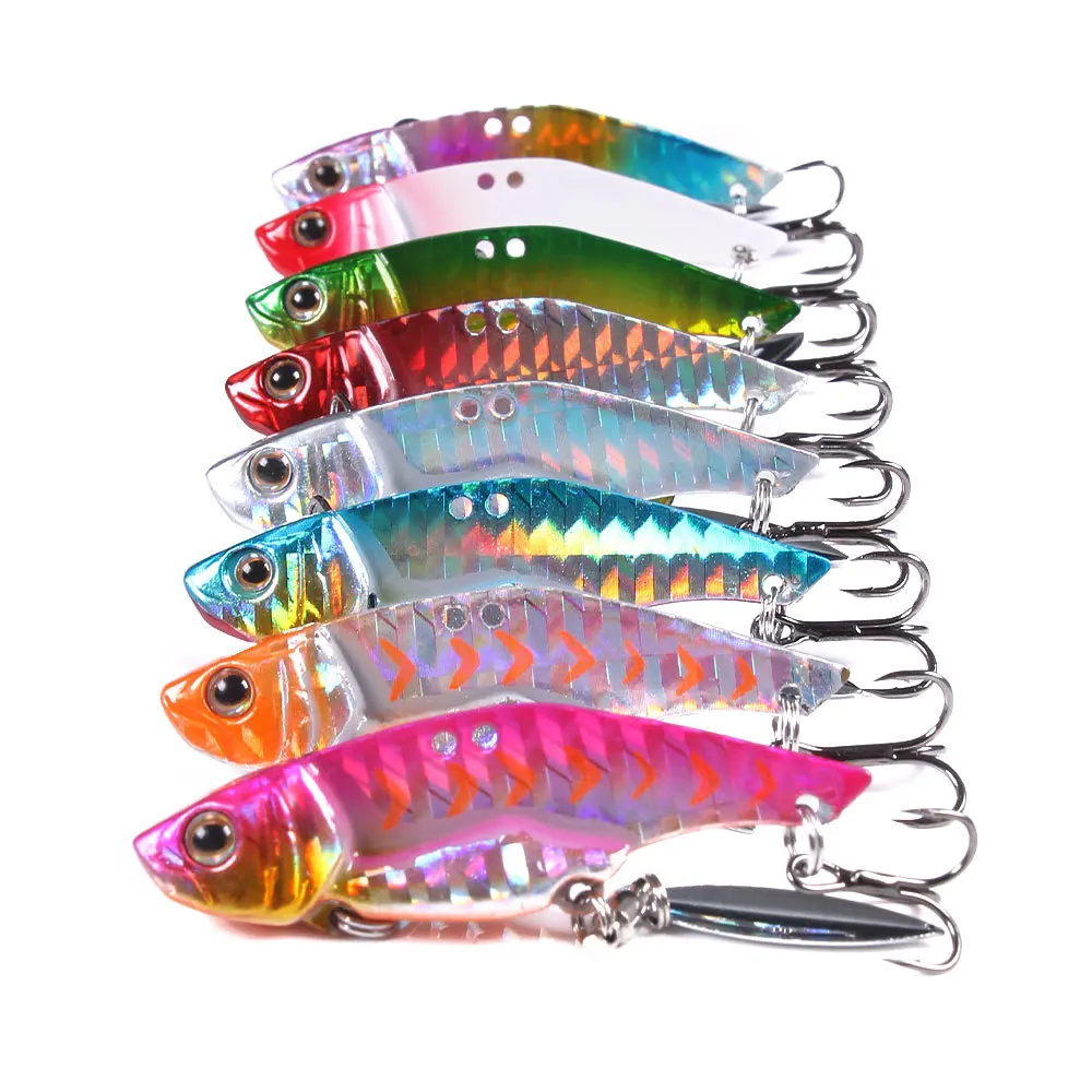 

HAWKLURE Metal Vib Lures 12g 16g vivid Vibrations Spoon Hard Bait Fishing Lures