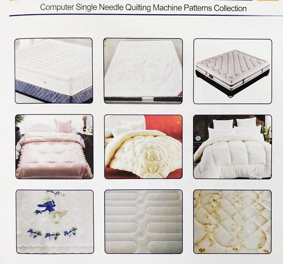 
Computerized continous type single needle lock-stitch quilting machine price 
