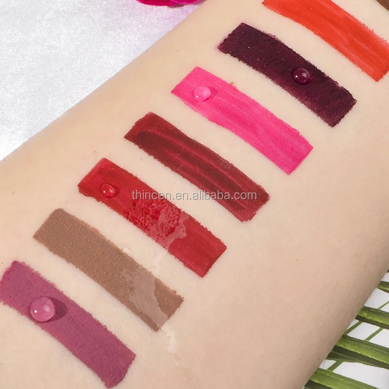 2020 New Arrival Private Label Matte Liquid Lipstick Lip Liner Set