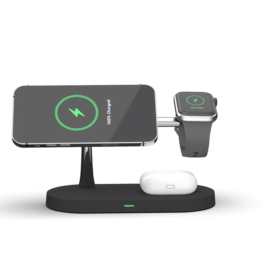 

Dropshipping Automotive Qi Table Lamp 5 In 1 Wireless Charger
