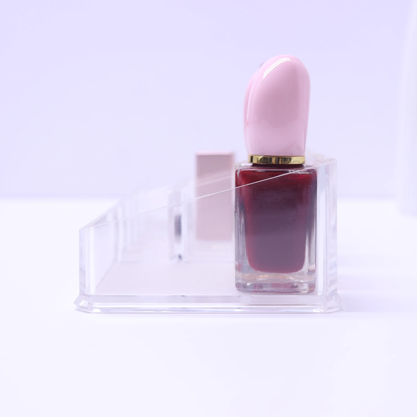 Listo Para Nave 9 Agujeros Tocador Cosméticos Lápiz Labial Esmalte De