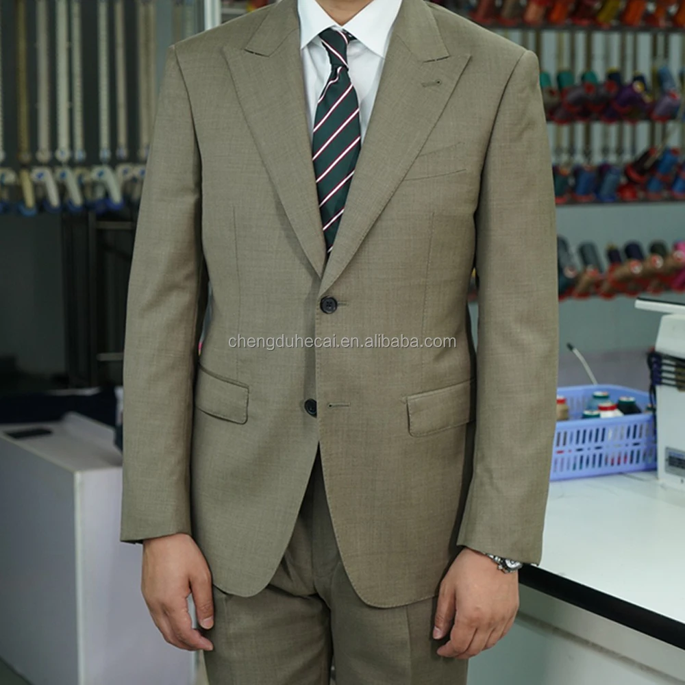 HARCHOY 100% Wool Breathable Business Blazer