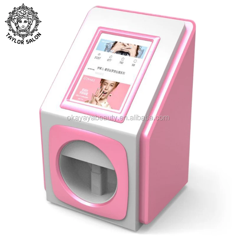 

Newest nails printer 3d digital nail art printing machine christmas nail printer