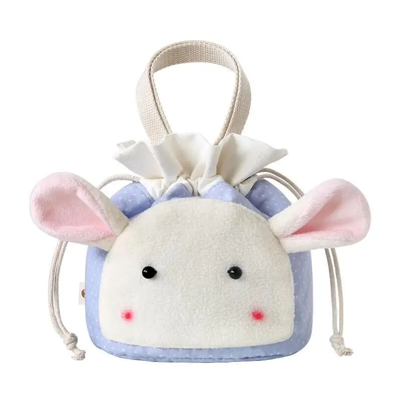 

Fresh Daisy bag with three color patch portable cosmetic bag simple and lovely leisure hand bag, Picture color , can be customized