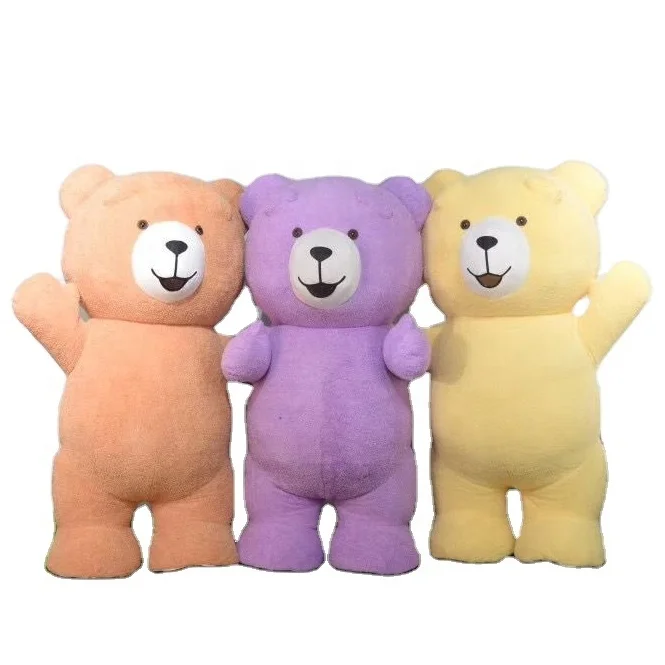 

Commercial Advertising Custom New Inflatable Teddy Bear Mascot Costume for Adult Cute