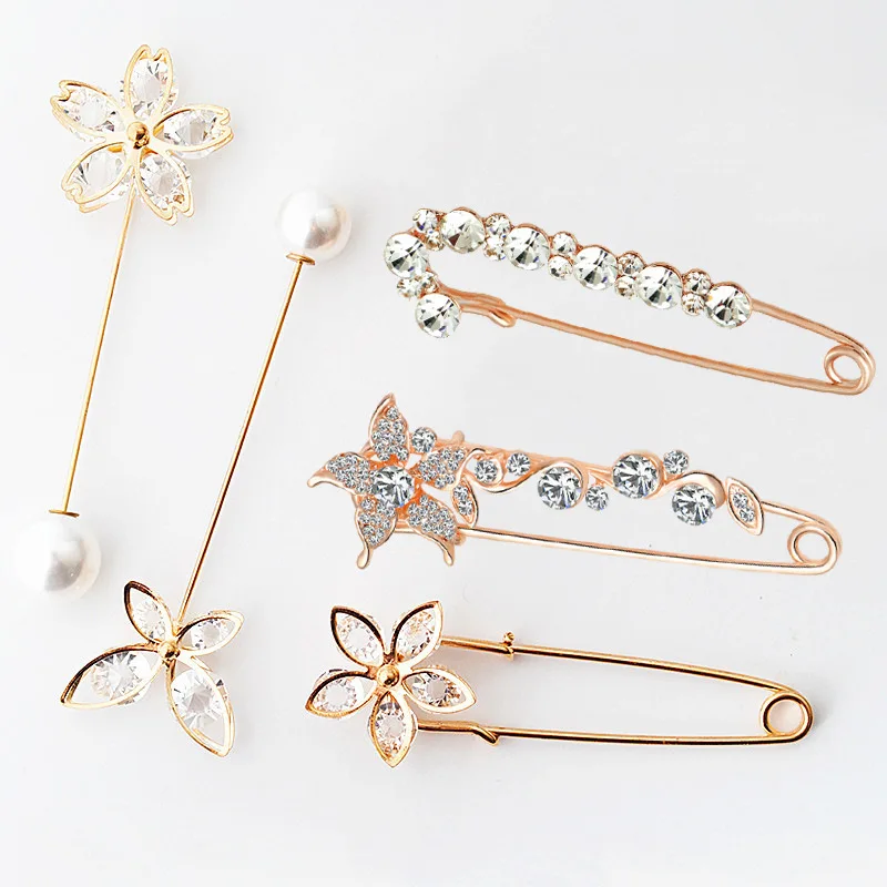 

Shangjie OEM broche  crystal rhinestone luxury brooch small brooch crystal brooch pin, Sliver