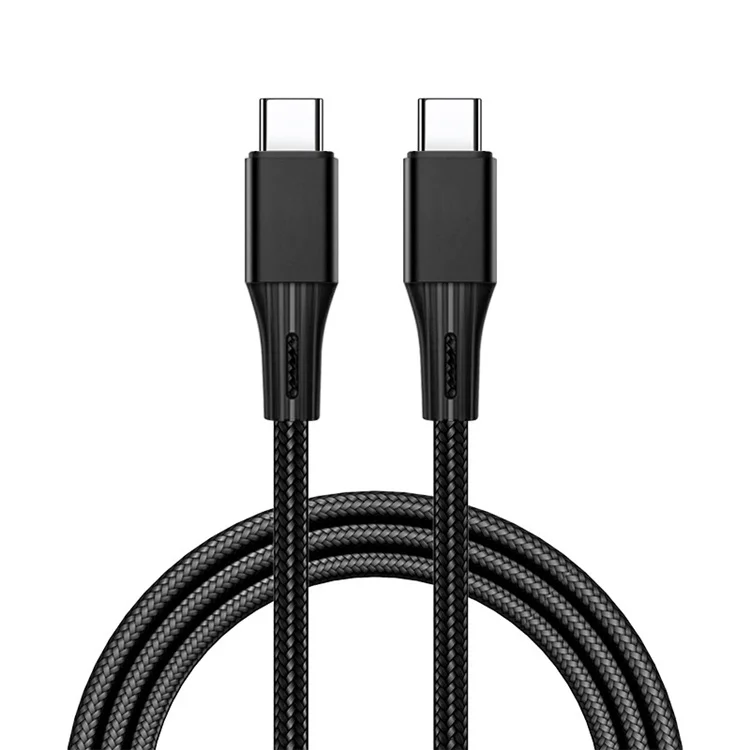 

Wholesale 100W USB C To Type C Cable PD Fast Charger Cord USB-C 5A fast charging Usb Cable for MacBook Phone, Black \gray\green