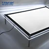 Window display restaurant led menu board display screen crystal lightbox