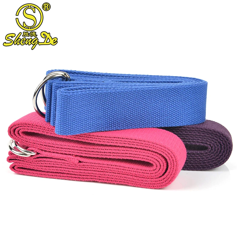 

183cm New Design Portable High Quality Cotton Yoga Strap, Customized