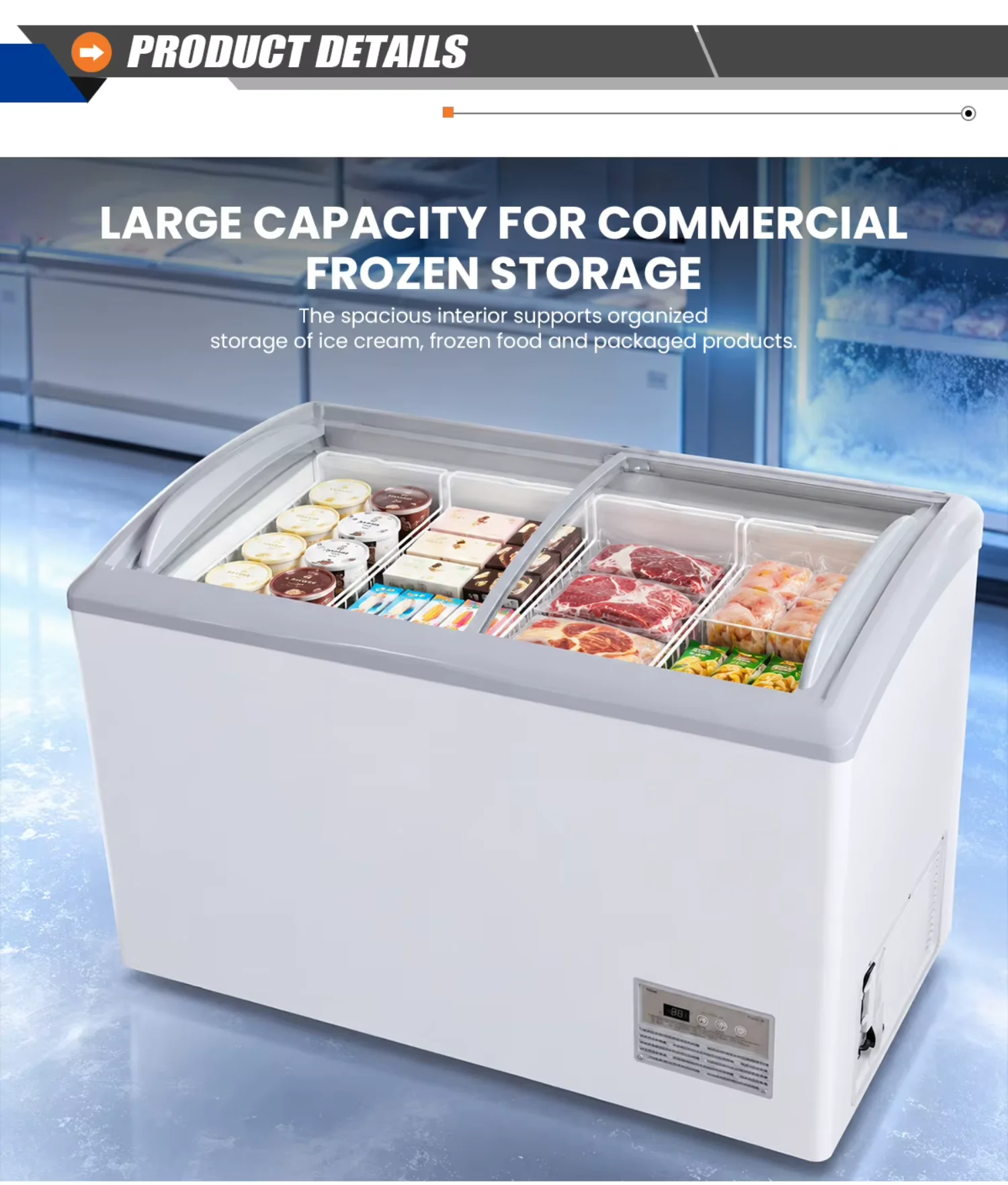 Display Refrigerator, 220 V, R134a - detail 8
