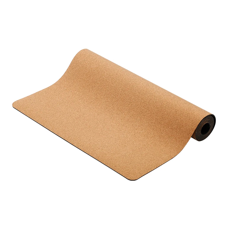 

Extra Large Floor Rubber Mat Workouts Cork Non Slip Yoga Mat Eco-Friendly Wholesale For Home, Wood
