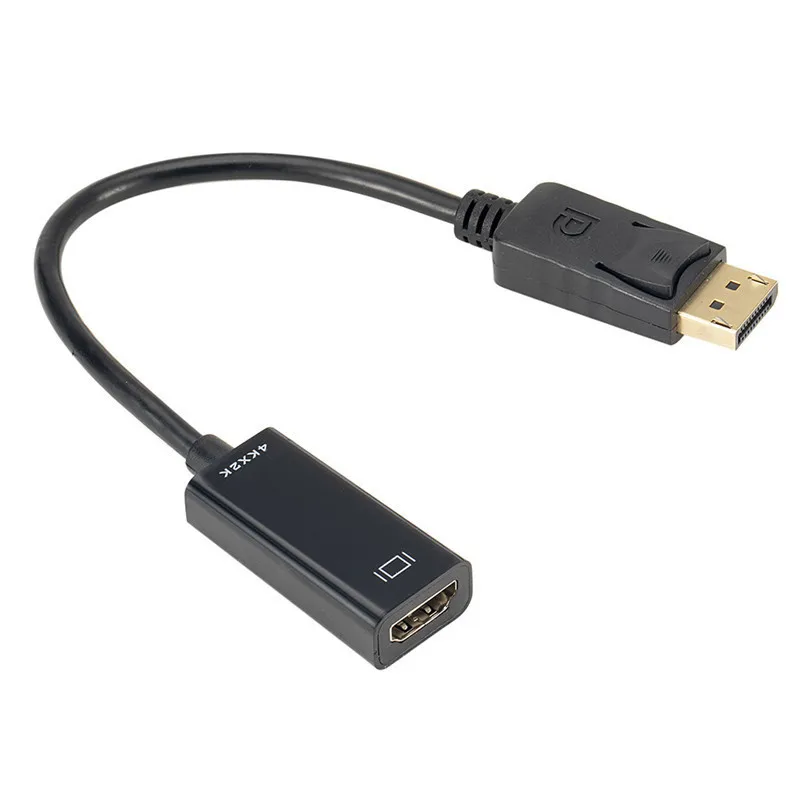 

Factory Price 4k 1080P Displayport To Hdmi Adapter Cable Dp To Hdmi Converter, Black/white