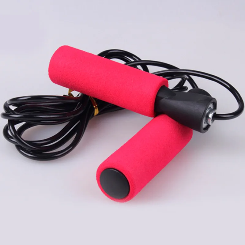 

Sponge Handles Jump Ropes Skipping Rope Speed Skipping Rope for adult and kids sample available, Customized color