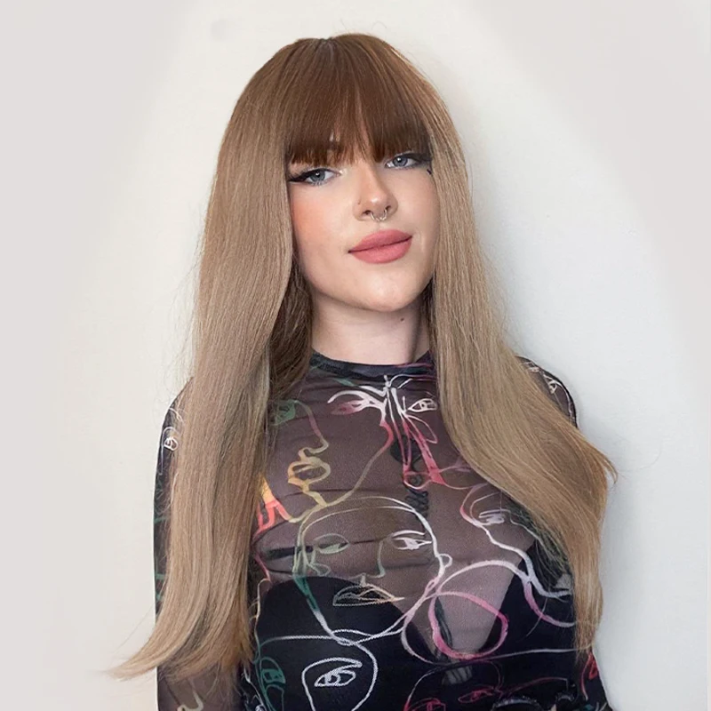 

BVR Wigs synthetic machine high quality wigs for woman Synthetic Hair Wigs