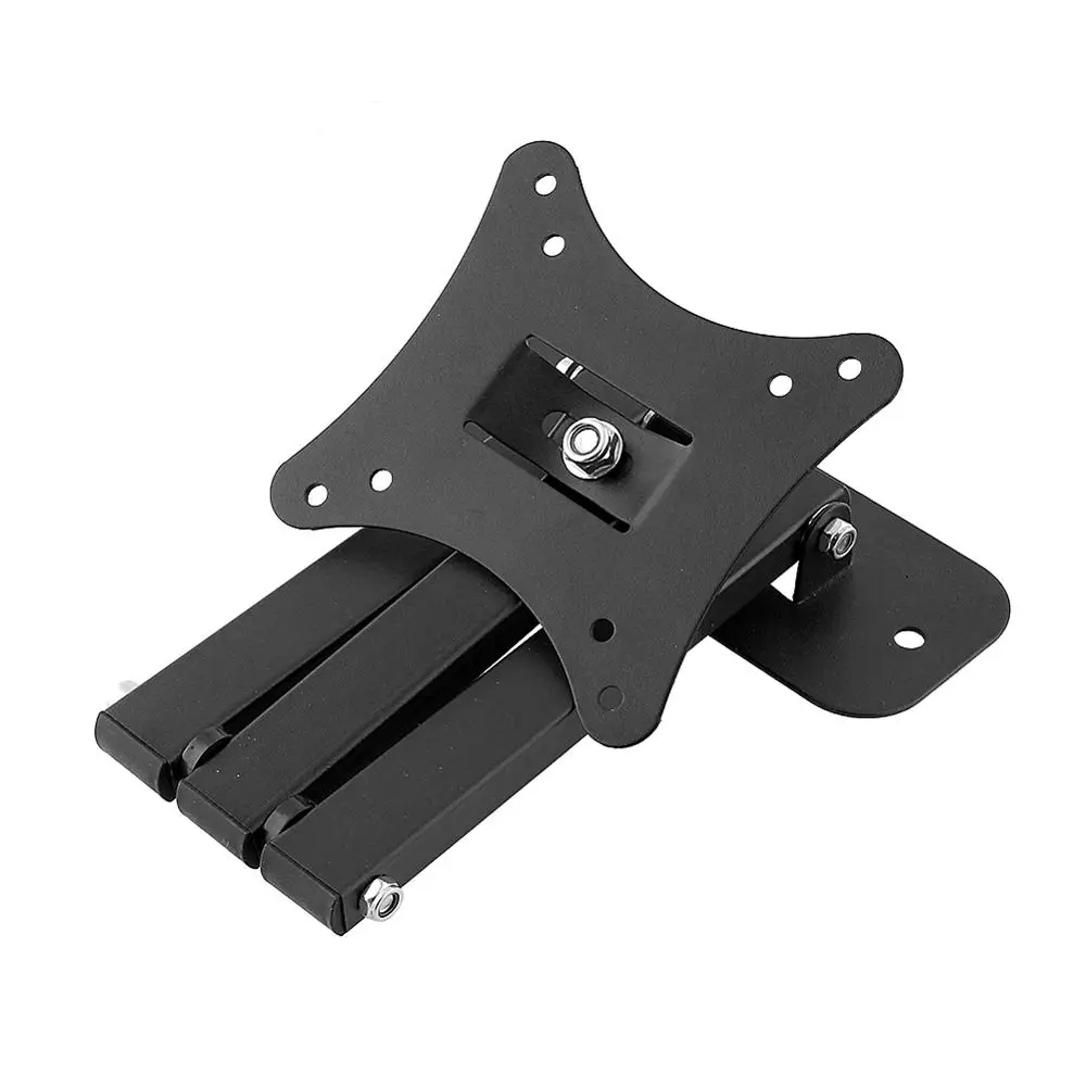 黑色铰接可调旋转倾斜 led 液晶电视壁挂式支架 10 " 26" 支架 50千克