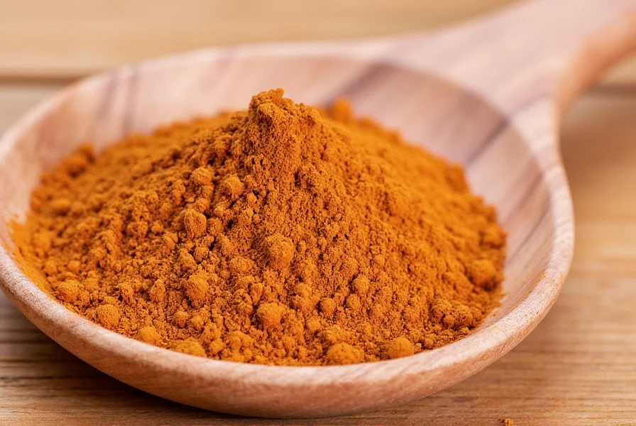 Close-up of cumin seeds and ground cumin powder showing texture difference