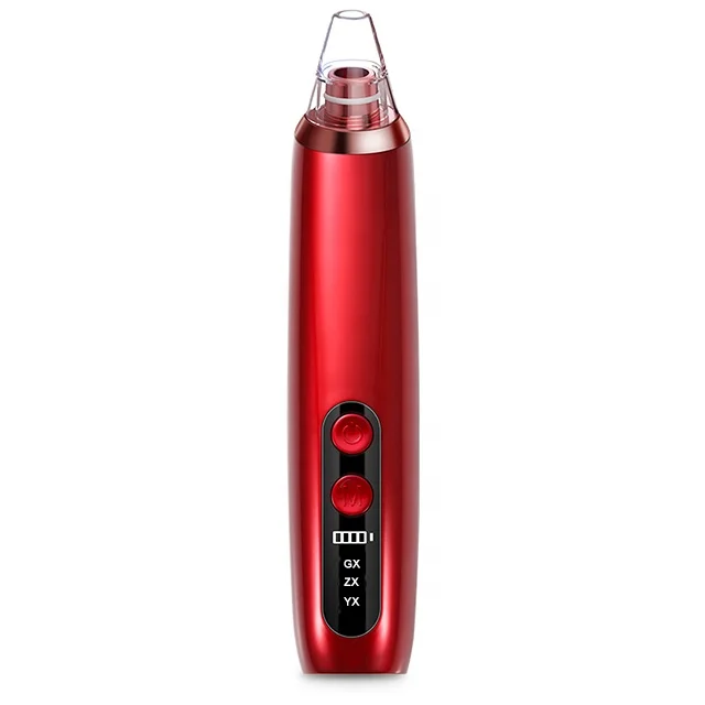 

Cheap Price Wholesale USB Pore Vacuum Blackhead Remover Vacuum Acne Extractor Facial Skin Exfoliator, Black , white , red
