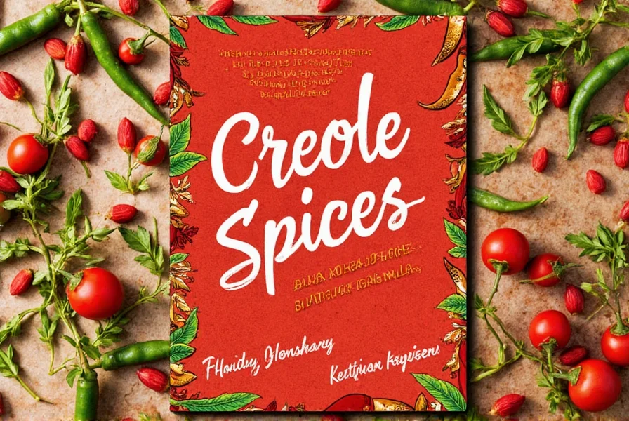 Creole spices arranged in a bowl