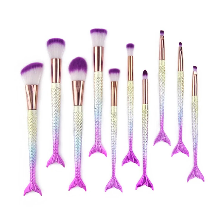 

wholesale good quality makeup brush set with pro makeup bag, Colorful