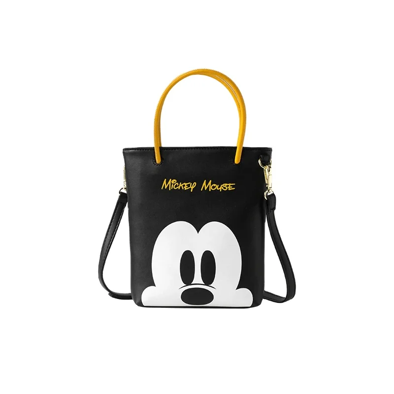 

Genuine Mickey Head Pu Large Capacity Shoulder Bag Cartoon Cute Women Bags Crossbody