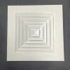 HVAC Drop Ceiling Louver Ceiling Replacement Square Air Diffuser