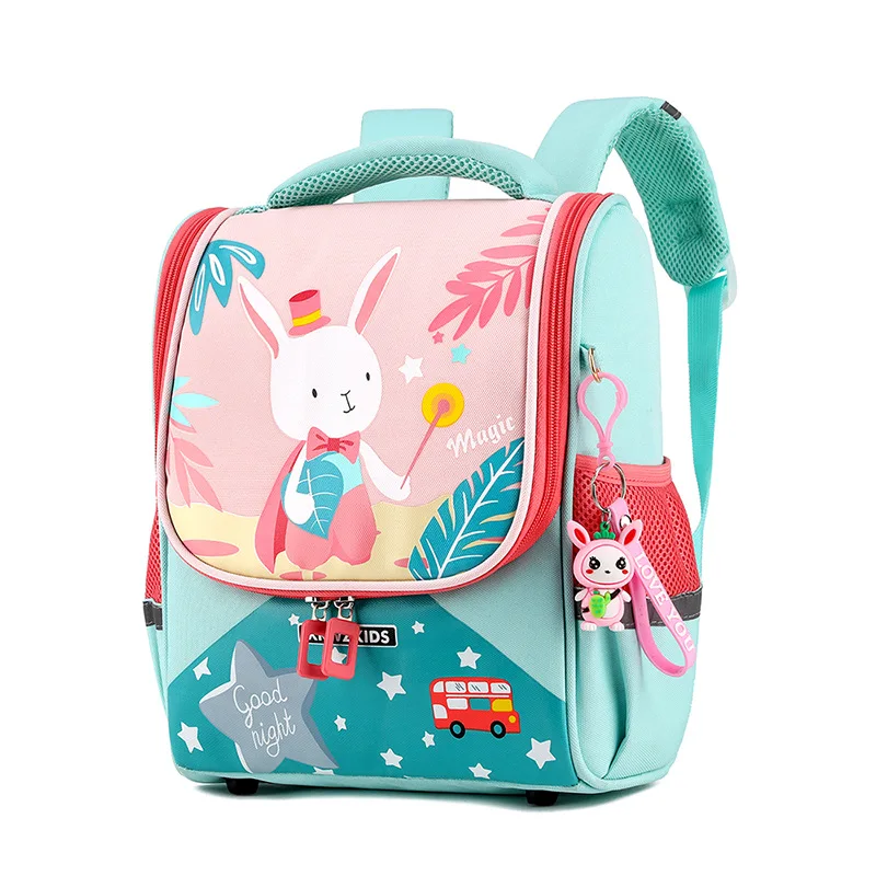 

Cute Rabbit Baby Girls Backpacks High Quality Kindergarten Schoolbag Kids Backpack Dinosaur Boys School Bags 2-6 Years Cute Rabb