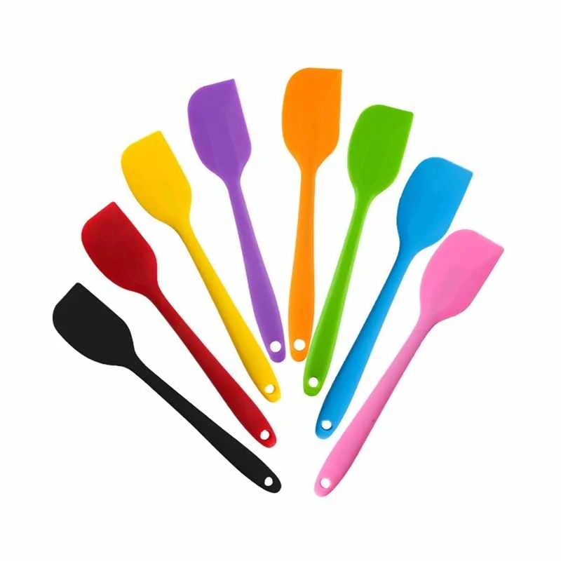 

21CM Silicone Spatula Mixing Pastry Scraper Non Stick Butter Spreader Jar Blender Cooking Spatula Kitchen Baking Accessories