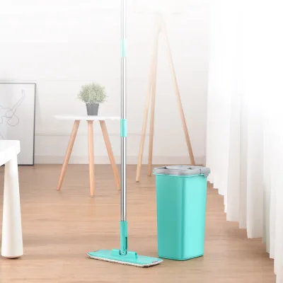 Hikeren New Design Cleaning Water Squeeze Mop bucket With Home Wet And Dry Mop