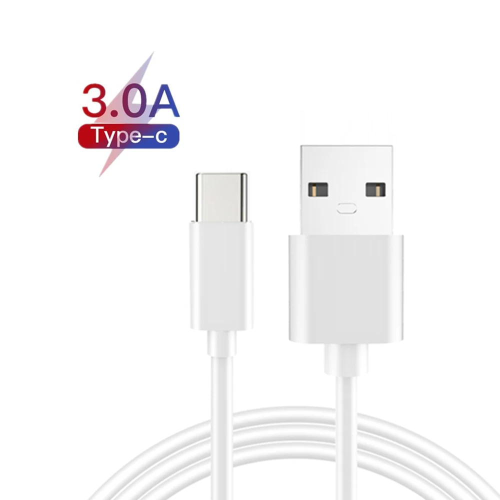 USB Type C Cable For Samsung S10 for Huawei P30 Pro Fast Charge Type-C Mobile Phone Charging Wire USB C Cable for Samsung S9 S8 - ANKUX.COM