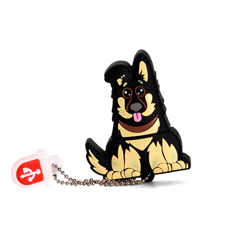 2020 New USB 2.0 Cartoon Dog Model 4GB 8GB 16GB 32GB 64GB 128GB pendrive plastic memory stick free shipping - ANKUX.COM