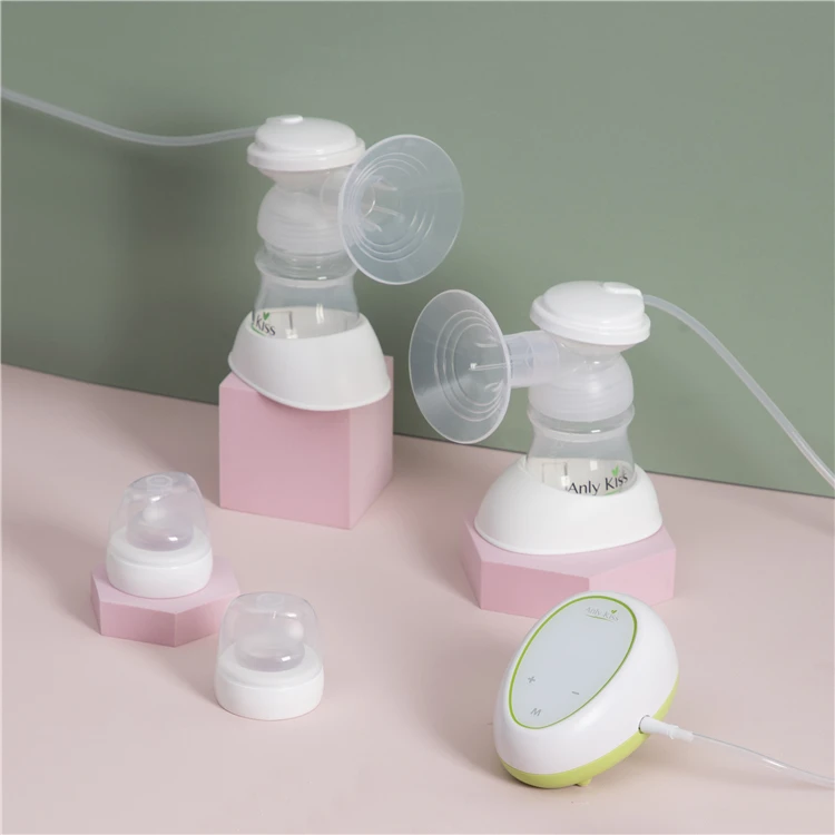 

Anly kiss accept OEM silicone hand free feeding pumps electric double breast pump, Customized
