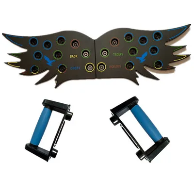 

Wholesale gym adjustable push-up board training multifunctional push up board muli-color push up board set with non-slip handle