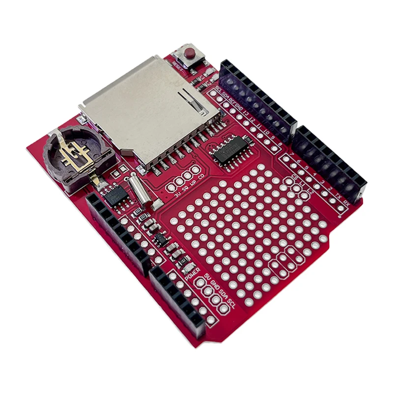 

Data Logging Shield with SD Card Slot and Real-Time Clock