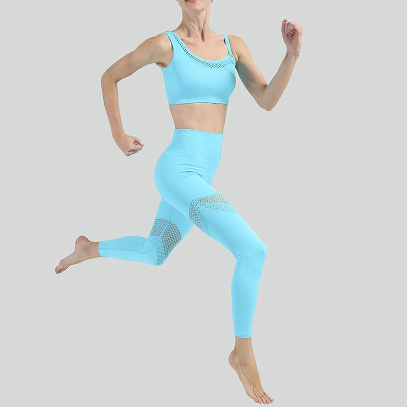 

Female sport bra and yoga pants seamless yoga set women sport suit spo gym clothes