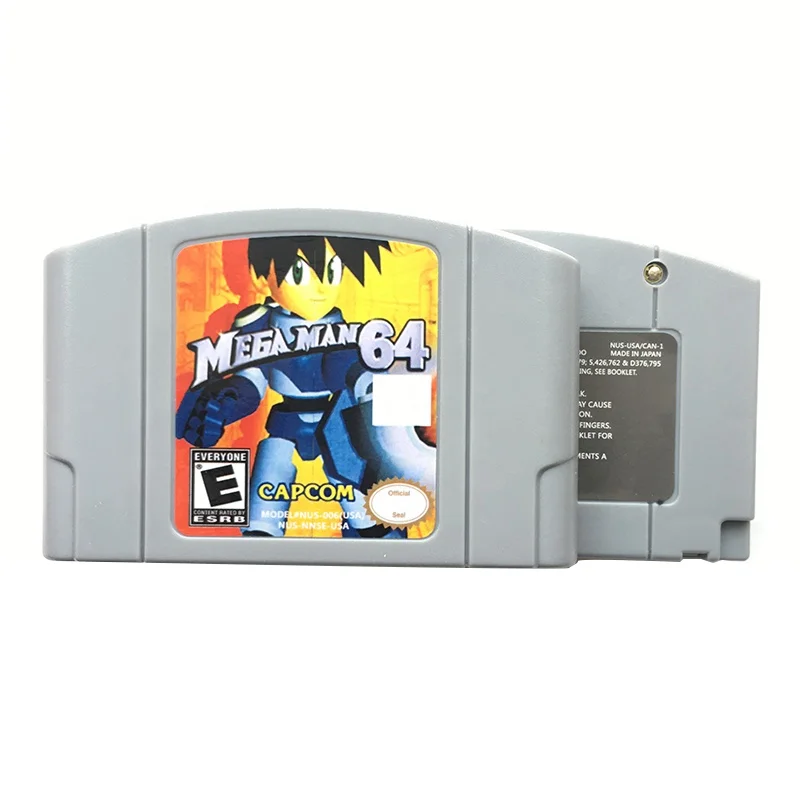 

In Stock USA Version English Language Retro Video Games Cards N64 Games Mega Man Megaman