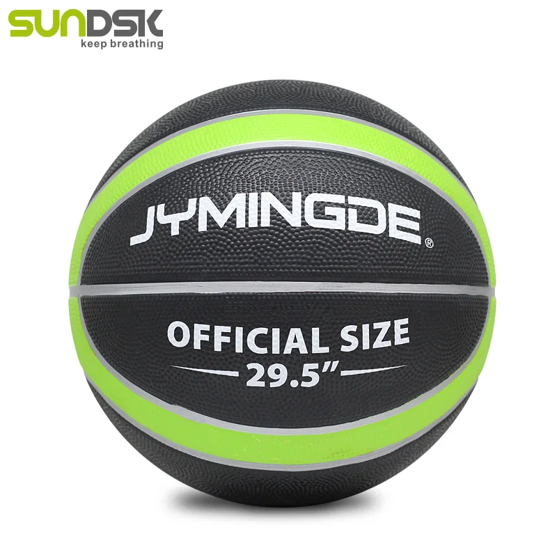 

12 panels rubber basketball custom size 7, Customize color