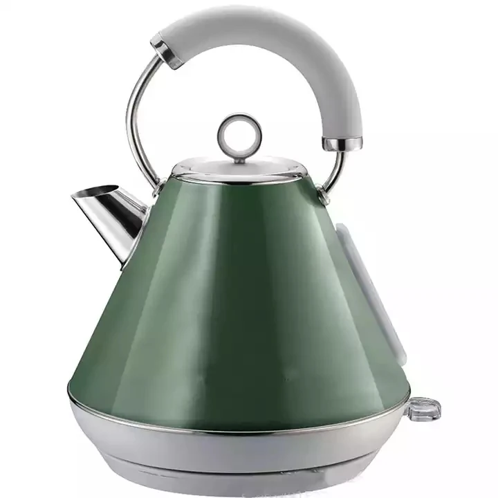 

Stainless steel double wall electric 1.8L coffee pot stainless steel water boiler kettle