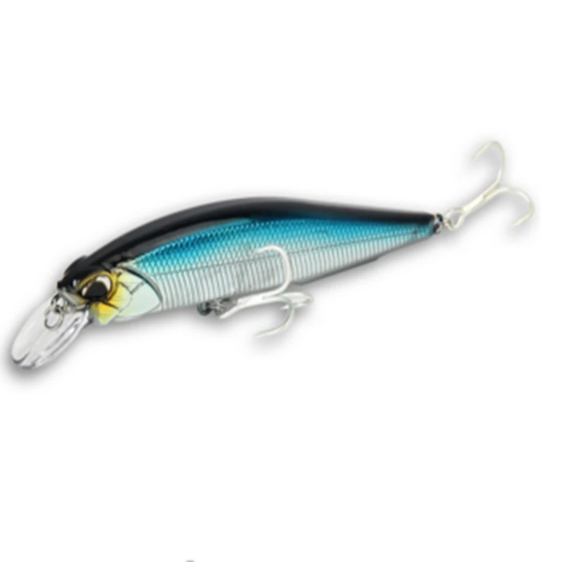 

hot sale 10cm 14g artificial floating hard minnow lures fish lure bodies fishing bait, 8colors