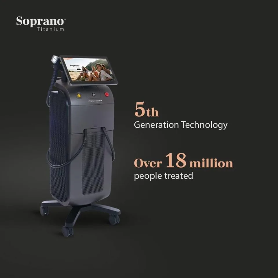 New Arrivals ! 2020 Alma Soprano Titanium Ice Diode Laser Triple