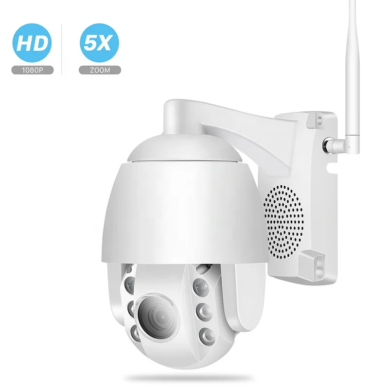 

BESDER 1080P Shenzhen Tp CCTV Camera With Audio Records 5X Optical Zoom Motorized Lens PTZ Outdoor Camera Wifi IP