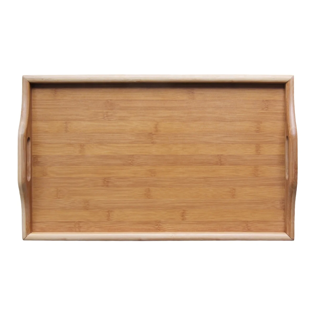 
Bed Tray Table with Folding Leg Serving Breakfast in Bed Use As a TV Table Laptop Computer Tray Snack Tray with Bamboo 